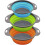Kitchen Foldable Colander, Foldable Silicone Colander, Round Foldable Colander 3 Pieces 1