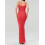 (L, Red) Robe moulante à et clubs. 8