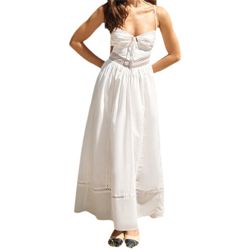 (M, White) Robe longue à vos soirées.