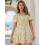 (M, Yellow) Robe trapèze courte le streetwear. 5