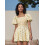 (M, Yellow) Robe trapèze courte le streetwear. 3