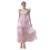 (L, Pink) Robe fleurie pour et l'été. 10