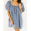 (S, Light Blue) Robe en jean look décontracté. 4