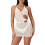 (S, White) Robe moulante mini les soirées. 7