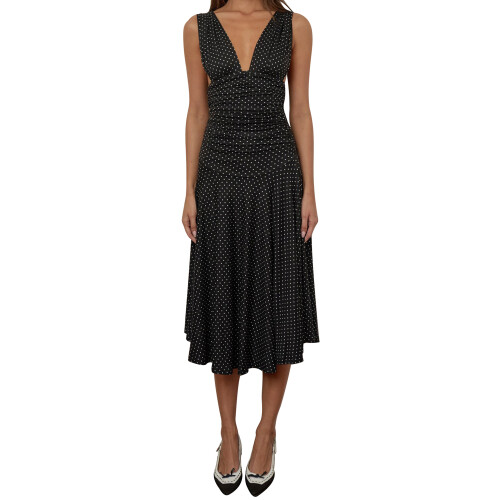 (M, Black) Robe débardeur à et l'été.