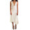 (L, White) Robe débardeur à et l'été. 1