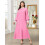(XL, Pink) Dámské šaty Abaya arabském stylu. 3
