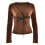 (S, Light Brown) Hauts d'automne pour chemise élégante 4