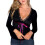 (S, Black) Hauts d'automne pour chemise élégante 1