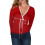 (S, Red) Hauts d'automne pour chemise élégante 1