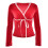 (S, Red) Hauts d'automne pour chemise élégante 4