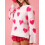 (M, Pink) Pull ample femme, automne hiver 7