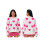 (XL, Pink) Pull ample femme, automne hiver 12