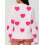 (M, Pink) Pull ample femme, automne hiver 3
