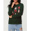 (S, Green) Pull de Noël ample, décontracté 6