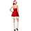 (One Size, Red) Robe de Noël tenue cosplay 6