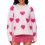 (M, Pink) Pull ample femme, automne hiver 11