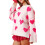 (M, Pink) Pull ample femme, automne hiver 5
