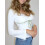 (M, White) Hauts d'automne pour chemise élégante 3