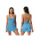 (L, Sky Blue) Robe ajustée en et streetwear. 3