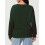 (S, Green) Pull de Noël ample, décontracté 8
