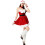 (One Size, Red) Robe de Noël tenue cosplay 3