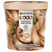 3 x Garnier Good Permanent Hair Colour 8.13 Dawn Beige
