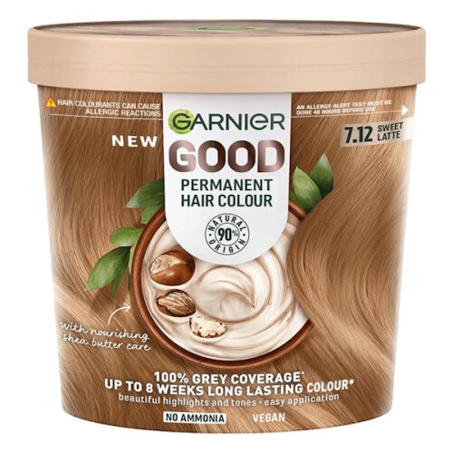 Garnier Garnier Good Permanent Hair Colour 7.12 Sweet Latte