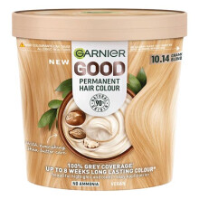 3 x Garnier Good Permanent Hair Colour 10.14 Chamomile Blonde
