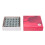 50pcs Billiard Cue Tips 9.5mm Leather Grey with Storage Box 15
