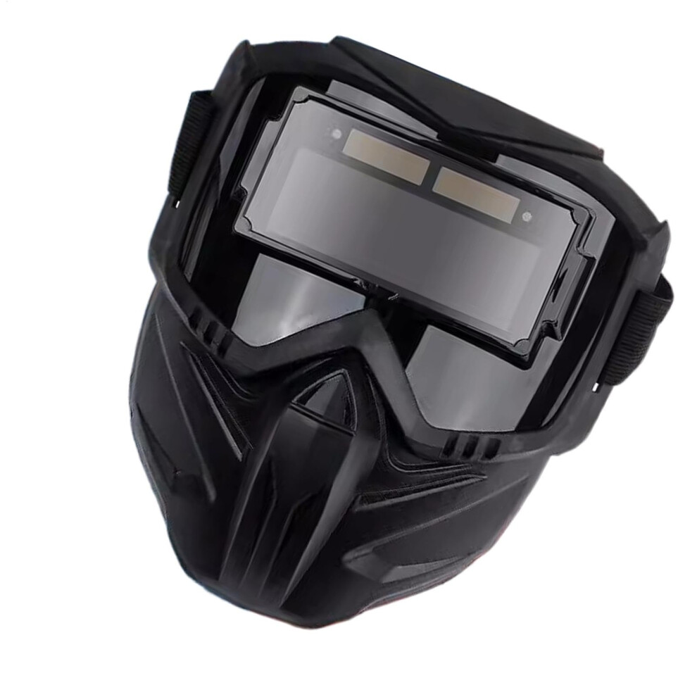 Auto Darkening Welding Helmet With Large View, Antiglare Shield, Headgear Compatible, For Welding, Grinding And Cutting 9187378471951