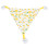 Amaca triangolare per rettili 2 pezzi giallo 30x30x30 cm 2
