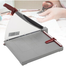 A4 Paper Cutter Industrial Guillotine With Pressure Stopper, Graduated Scale, Precision Lever for School and Office Use