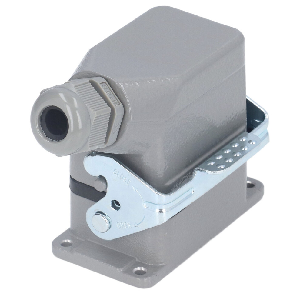 Heavy Duty Rectangular Waterproof Al Alloy Connector 16A 500V Hdche0061pg13.5 7621376049412