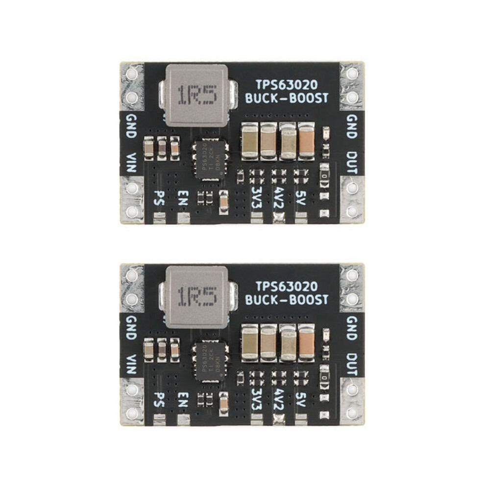 2X Xl63020 Tps63020 Lithium Battery Usb Automatic Boost Buck Step Down Module Microcontroller Power Low Ripple 4.2V 6032645603579