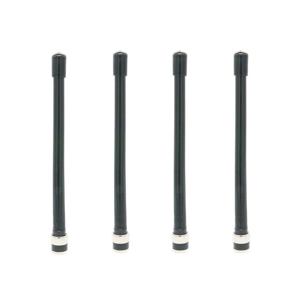 4X Replacement Aerial Long Range Handheld Bnc Vhf 136-174Mhz Antenna Walkie Talkie Rubber Antenna 6032033465222