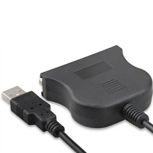 2X USB to 25 Pinhole Parallel Cable DB25 Interface IEEE 1284 Printer USB2.0 Cable 25 Hole Adapter Cable 1