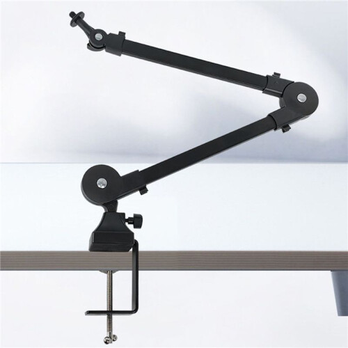 2X Heavy Duty Microphone Arm Stand Adjustable and Foldable for Studio and Live Performances 2
