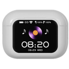 E11 Full Color Touch Screen  Headset ANC Active Noise Reduction with Screen Display V8  Headset