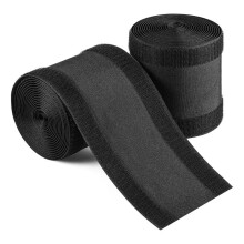 Teppichkabelabdeckung, Kabelgriff, Bodenabdeckung, Kabelschutz, Management, Nur für Gewerbliche Büroteppiche, 2er-Pack