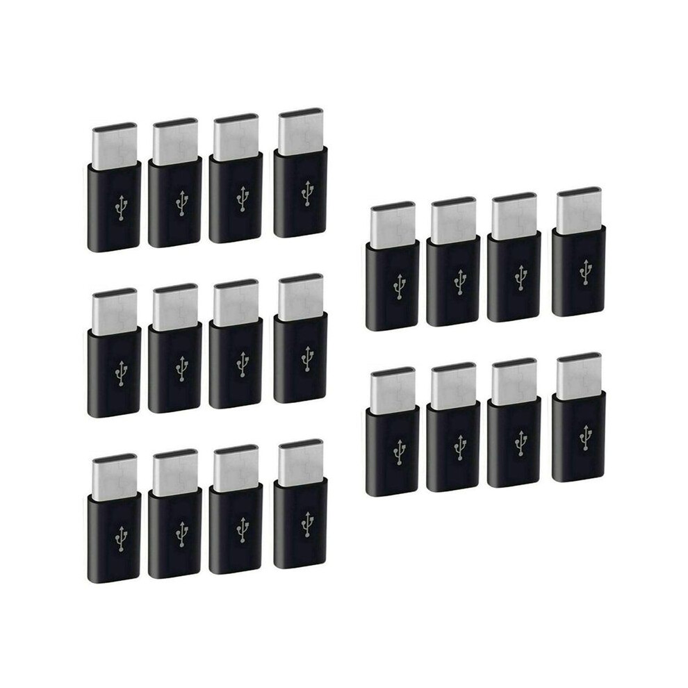 20X Micro-Usb To Usb C Adapter, To Typec Charging Adapter, Usb Type C Adapter Conversion Connector With Resistor 6032033475177