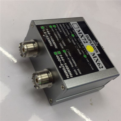 2X MX62 HAM Antenna Combiner Different Frequency ( / VHF / UHF) Linear Combiner Transit Station Duplexer 2