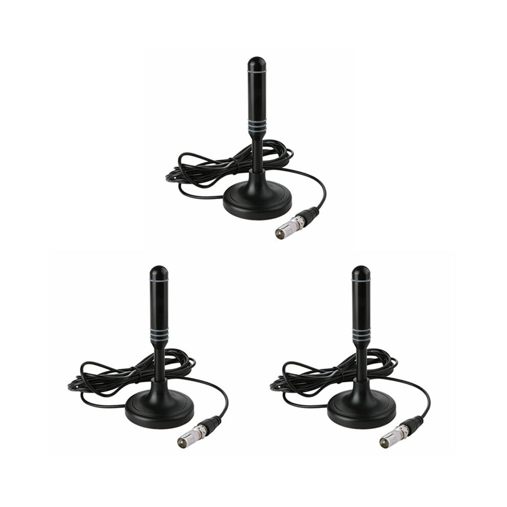 3X Digital Hd Freeview Antenna Hdtv Antenna With 300Cm Coax, Outdoor Waterproof For Dvb-T Dvb-T2 And Dab Broadcasting 6033581154699