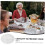 Divided Plates for Elderly with Non Slip Stable Base Spill Resistant Easy Clean White Dinnerware 2