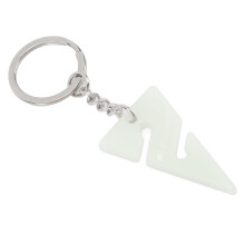 Pendentif triangle en résine lumineuse bleue pour porte-clés, décoration de sac à dos de plongeur