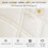 Elastic Headboard Cover Beige 200cm Stretchable Bed Headboard Protector with Full Protection 4