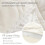 Elastic Headboard Cover Beige 200cm Stretchable Bed Headboard Protector with Full Protection 3