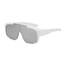 Cycling Glasses Sunglasses for Mountain Biking Skiing Backpacking UV Protection Stylish White Sports Goggles