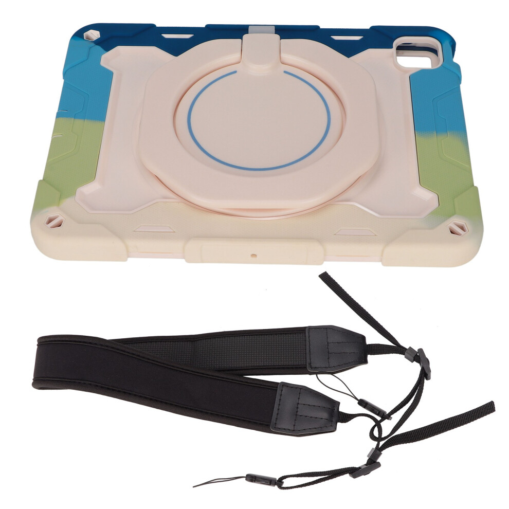 Innovative Tablet Case With Screen Protector, Pencil Holder, Rotating Stand, Shock Absorption, Rich Colors For 11In Devices 9147006734742