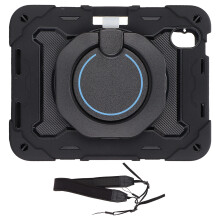 Tablethoes voor 8,3 inch, ergonomisch ontworpen schokbestendige beschermhoes met verstelbare riem, thermische bescherming en 360 draaibare